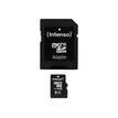 Intenso Class 10 - Flashgeheugenkaart (Adapter voor microSDHC naar SD inbegrepen) - 8 GB - Class 10 - microSDHC