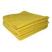 De Witte Tricot Soft - Reinigingsdoek - microvezel - geel - pak van 5