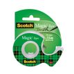 Scotch Magic - Ruban adhésif - 19 mm x 7,5 m - avec dévidoir