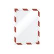 DURABLE DURAFRAME SECURITY - Documenthouder - voor A4 - dubbelzijdig - rood/wit (pak van 2)