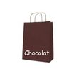 Apli Agipa - Geschenktasje - 24 cm x 11 cm x 31 cm - chocolade - pak van 50