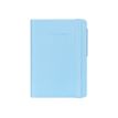 Legami My Notebook - Carnet de notes à élastique - 9,5 x 13,5 cm - ligné - bleu ciel