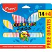 Maped Color'Peps Jungle - pen met vezelpunt (pak van 18)