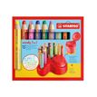 STABILO woody 3 in 1 - 15 crayons de couleur + taille-crayon