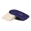 Faber-Castell - Gomme Sleeve Mini - Avec étui de protection pivotant - Blanc