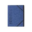 Pagna Office - Ordnermap - 7 compartimenten - 7 onderdelen - 5 mm - A4 - met tabbladen - blauw