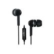 Easy to Sell S1942 - In-ear hoofdtelefoons met micro - inwendig - met bekabeling - 3,5 mm-stekker - zwart