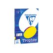 Clairefontaine Trophée - Papier couleur - A3 (297 x 420 mm) - 80 g/m² - 100 feuilles - jaune fluo