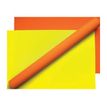 Apli Agipa - Papier rouleau fluo - 70 cm x 10 m - jaune fluo