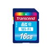 Transcend Wi-FI - carte mémoire flash - 16 Go - SDHC