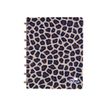 ATOMA - cahier de notes - A5 - 165 x 210 mm - 72 feuilles - léopard