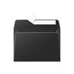 Pollen - Enveloppe - International C6 (114 x 162 mm) - portefeuille - open zijkant - zelfklevend - afdrukbaar - zwart - pak van 20