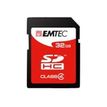 EMTEC Jumbo Super - carte mémoire flash - 32 Go - SDHC