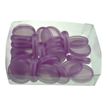 ATOMA - extension pour reliure - violet transparent (pack de 24)