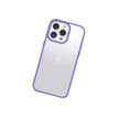 OtterBox React Series ProPack Packaging - coque de protection pour iPhone 14 Pro Max - transparent contour violet