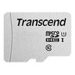 Transcend 300S - Flashgeheugenkaart (adapter inbegrepen) - 64 GB - UHS-I U1 / Class10 - microSDXC UHS-I