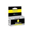 Lexmark Cartridge No. 200XLA - Hoog rendement - geel - origineel - inktcartridge LCCP - voor OfficeEdge Pro4000, Pro4000c, Pro5500, Pro5500t