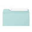 Pollen - Enveloppe - International DL (110 x 220 mm) - portefeuille - open zijkant - zelfklevend - afdrukbaar - jadegroen - pak van 20