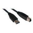 MCL Samar - câble USB 3.0 type A (M) vers USB 3.0 type B (M) - 1 m - noir