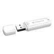 Transcend JetFlash 370 - USB-flashstation - 8 GB - USB 2.0 - wit
