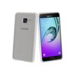 Muvit Crystal Bump - Achterzijde behuizing voor mobiele telefoon - wit, transparant - voor Samsung Galaxy A5 (2016)