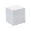 Quo Vadis - Bloc Cube - blanc