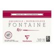 Clairefontaine Fontaine - Bloc de papier aquarelle grain fin - 10 x 15 cm - 25 feuilles - 300 g/m²
