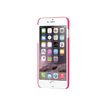 Muvit - Achterzijde behuizing voor mobiele telefoon - rubber - roze - voor Apple iPhone 6 Plus, 6s Plus