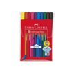 Faber-Castell GRIP - 10 Feutres à base de colorant alimentaire