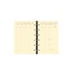 3371010119172-Recharge pour organiseur Timer 14 Prestige - 1 semaine sur 2 pages - 8 x 12,5 cm - papier ivoire - Quo --0