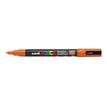 Uni POSCA PC-3M - Marker - permanent - oranje - pigmentinkt op waterbasis - 0.9-1.3 mm - fijn
