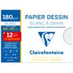 Clairefontaine Fine Arts - Tekenpapier - A4 Plus - 15 vellen - wit