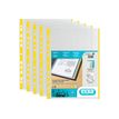 3045050019210-Oxford - 10 Pochettes perforées - A4 - lisse - pour 12 feuilles - 9/100 - Jaune-P_97161908_2-1