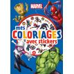 9782017232339-Mes Coloriages avec stickers - Marvel - livre à colorier--0