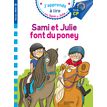 9782017267195-Sami et Julie CP niveau 3 Sami et Julie font du poney--0