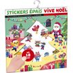 9782324031793-Stickers épais : Vive Noël ! Pochette de 30 autocollants épais et repositionnables avec 4 décors À --0