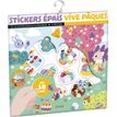 9782324032554-Stickers épais : Vive Pâques Pochette de 25 autocollants épais et repositionnables avec 4 décors À --0
