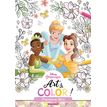9782508054334-Disney Princesses - Art & Color ! - Princesses de rêves - Livre de coloriage - Dès 6 ans--0