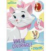 9782508054549-Disney Animaux Vive le coloriage ! Livre de coloriage avec stickers Dès 4 ans	--0