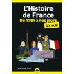 L'Histoire de France Poche Pour les Nuls - De 1789 à nos jours (nouvelle édition)