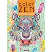 Color zen animaux sauvages tigre