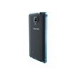 X-Doria Bump Gear - Bumper voor mobiele telefoon - aluminium - blauw - voor Samsung Galaxy Note 4