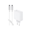 BigBen - chargeur secteur pour smartphone + câble USB-C - blanc - 65 Watt