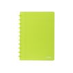 Atoma - Cahier polypro A4 (21x29,7 cm) - 144 pages - ligné - vert