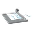 4002432129768-Leitz Precision Office A4+ - Rogneuse / coupeuse A4 - coupe jusqu'à 15 feuilles-Angle gauche-1