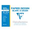 3329680961744-Clairefontaine Dessin à Grain - Pochette papier à dessin - 12 feuilles - 24 x 32 cm - 12-P_999991228_1-0