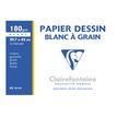 3329680961850-Clairefontaine Dessin à Grain - Pochette papier à dessin - 10 feuilles - A3 - 180 gr - b-P_999991230_1-0