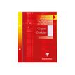 3329680441109-Clairefontaine - copies doubles - 200 pages - 17x22 cm - grands carreaux (Seyes) - perfor