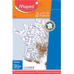 3154142554000-Maped - 2 cartes France - fleuves et departements-P_999992772_1-0
