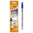 0400999996405-BIC Cristal - 4 Stylos à bille - bleu - 1 mm - pointe moyenne-P_99999640_1-0